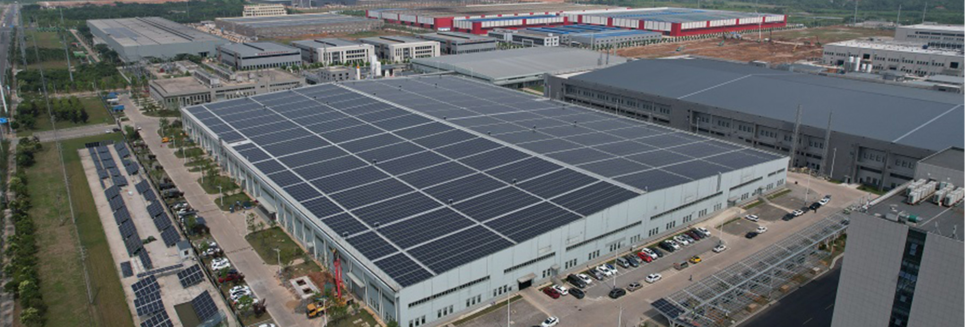Solar Module In Commercial & Industrial Area