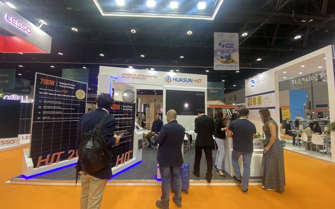 Shining In Middle East, Huasun Attended The WFES 2023