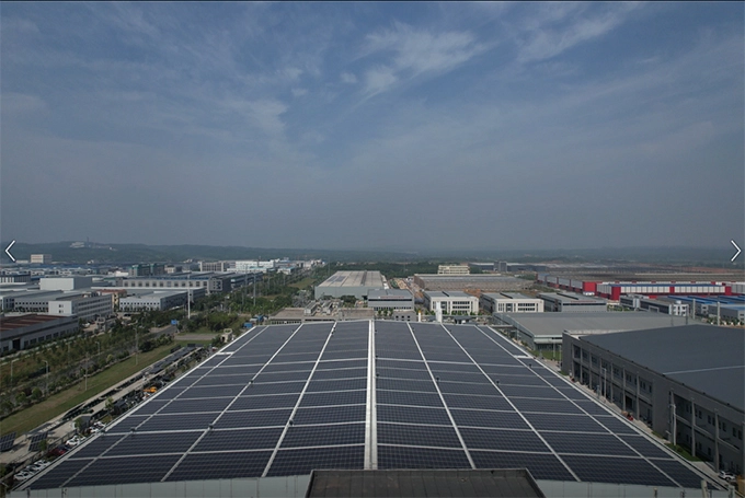 commercial rooftop solar panels