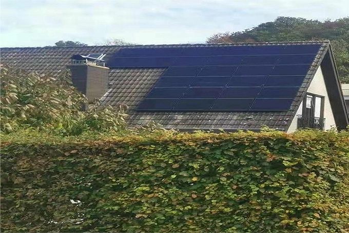 residential solar rooftop system