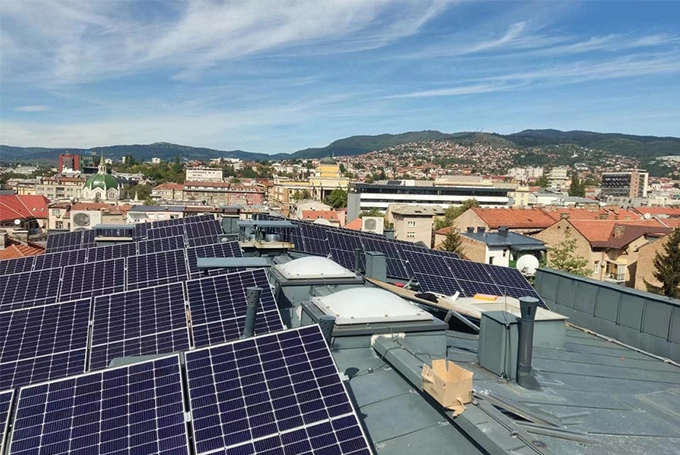 rooftop solar panel for home